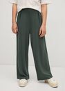Mango - medium green Flowy straight-fit trousers Mango - medium green Flowy straight-fit trousers