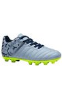 KIPSTA - Agility 140 fg kids' dry pitch rip-tab football boots - grey/yellow KIPSTA - Agility 140 fg kids' dry pitch rip-tab football boots - grey/yellow