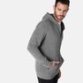 DOMYOS - Hooded gym pilates sweatshirt - mottled grey DOMYOS - Hooded gym pilates sweatshirt - mottled grey