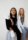 Mango - open grey Long denim dungarees Mango - open grey Long denim dungarees