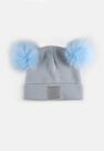 Missguided - Blue Missguided Ski Pom Pom Hat Missguided - Blue Missguided Ski Pom Pom Hat
