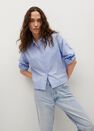 Mango - open blue Ankle-length straight-fit jeans Mango - open blue Ankle-length straight-fit jeans