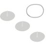 SUBEA - Unique Size 3 Valves + Seal Set for Easybreath Mask Snorkel, Default SUBEA - Unique Size 3 Valves + Seal Set for Easybreath Mask Snorkel, Default