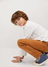 Mango - medium yellow Slim-fit cotton trousers Mango - medium yellow Slim-fit cotton trousers
