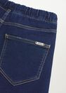 Mango - open blue Elastic waist denim Bermuda shorts, Kids Boy Mango - open blue Elastic waist denim Bermuda shorts, Kids Boy