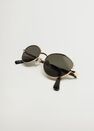 Mango - gold Metallic frame sunglasses, Women Mango - gold Metallic frame sunglasses, Women
