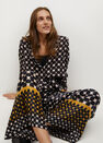 Mango - black Geometric print trousers Mango - black Geometric print trousers