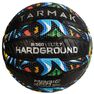 TARMAK - US 7 Adult Puncture-Proof Grippy Basketball R500 - Graffiti. - Black TARMAK - US 7 Adult Puncture-Proof Grippy Basketball R500 - Graffiti. - Black