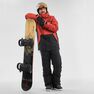 DREAMSCAPE - Large Men Ski And Snowboard Trousers SNB TR 100-Black, Black DREAMSCAPE - Large Men Ski And Snowboard Trousers SNB TR 100-Black, Black