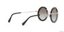 MIU MIU - Black Round Miu Miu MU 59US MIU MIU - Black Round Miu Miu MU 59US