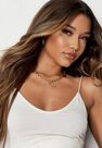 Missguided - Gold Look Double Link Lobster Chain Necklace Missguided - Gold Look Double Link Lobster Chain Necklace