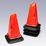 KIPSTA - 30 Cm Weighted Training Cones 4-Pack Modular - Orange KIPSTA - 30 Cm Weighted Training Cones 4-Pack Modular - Orange