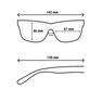 QUECHUA - Unique Size Adult hiking sunglasses MH580 – Category 4, Black QUECHUA - Unique Size Adult hiking sunglasses MH580 – Category 4, Black