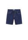Mango - open blue Elastic waist denim Bermuda shorts, Kids Boy Mango - open blue Elastic waist denim Bermuda shorts, Kids Boy