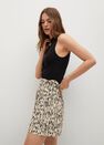 Mango - light beige Printed flowy shorts, Women Mango - light beige Printed flowy shorts, Women