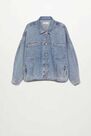 Mango - Open blue Denim oversized jacket Mango - Open blue Denim oversized jacket