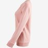 NYAMBA - Extra Small Women's Training Sweatshirt 100 - Pale, Pink NYAMBA - Extra Small Women's Training Sweatshirt 100 - Pale, Pink