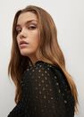 Mango - black Metallic details dress Mango - black Metallic details dress