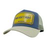 JOHN HATTER & CO - John Hatter Pain Don't Hurt Unisex Cap Blue/Stone JOHN HATTER & CO - John Hatter Pain Don't Hurt Unisex Cap Blue/Stone