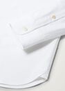Mango - white Slim fit modal cotton shirt Mango - white Slim fit modal cotton shirt