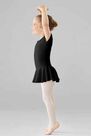 DOMYOS - Girls' Ballet Skirted Leotard - Black DOMYOS - Girls' Ballet Skirted Leotard - Black