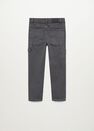 Mango - grey Cotton cargo trousers Mango - grey Cotton cargo trousers