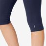 NYAMBA - W28 L31 Cotton Fitness Cropped Bottoms Fit+, Black NYAMBA - W28 L31 Cotton Fitness Cropped Bottoms Fit+, Black