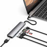 SATECHI - Satechi Hub Type-C Slim Multimedia Adapter V2 Space Grey SATECHI - Satechi Hub Type-C Slim Multimedia Adapter V2 Space Grey