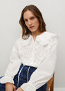 Mango - natural white Double baby-collar shirt Mango - natural white Double baby-collar shirt