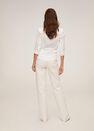 Mango - White Slim Fit Cotton Shirt Mango - White Slim Fit Cotton Shirt