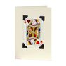 VINTAGE PLAYING CARDS LTD - Vintage Playing Cards Queen Of Hearts Greeting Card VINTAGE PLAYING CARDS LTD - Vintage Playing Cards Queen Of Hearts Greeting Card