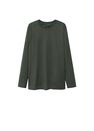 Mango - beige - khaki Long-sleeve technical T-shirt Mango - beige - khaki Long-sleeve technical T-shirt