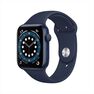 APPLE - Apple Watch Series 6 GPS 44mm Blue Aluminium Case with Deep Navy Sport Band APPLE - Apple Watch Series 6 GPS 44mm Blue Aluminium Case with Deep Navy Sport Band