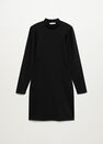 Mango - black Puffed sleeves dress Mango - black Puffed sleeves dress