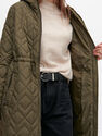 Reserved - Dark Green Quilted Parka, Women Reserved - Dark Green Quilted Parka, Women