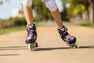 OXELO - EU 35-38 Fit 5 Kids' Inline Fitness Skates, Fluo Pale Peach OXELO - EU 35-38 Fit 5 Kids' Inline Fitness Skates, Fluo Pale Peach