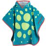 NABAIJI - Baby Poncho With Hood - Blue And Green Dragon Print - Blue NABAIJI - Baby Poncho With Hood - Blue And Green Dragon Print - Blue