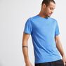 DOMYOS - 2XL Technical Fitness T-Shirt 100 - Mottled, Steel Grey DOMYOS - 2XL Technical Fitness T-Shirt 100 - Mottled, Steel Grey