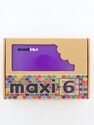 MUNCHBOX - Munchbox Maxi 6 Lunchbox Purple Peacock MUNCHBOX - Munchbox Maxi 6 Lunchbox Purple Peacock