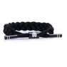 RASTACLAT - Rastaclat Level 9 Braided Men's Bracelet Black/White RASTACLAT - Rastaclat Level 9 Braided Men's Bracelet Black/White