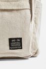 Urban Outfitters - Ivory UO Core Corduroy Backpack, Women Urban Outfitters - Ivory UO Core Corduroy Backpack, Women