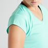 DOMYOS - S Slim Fitness T-Shirt - Black DOMYOS - S Slim Fitness T-Shirt - Black