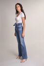 Salsa Jeans - Blue Push Up Wonder capri high-waisted jeans with belt Salsa Jeans - Blue Push Up Wonder capri high-waisted jeans with belt