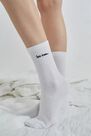 Urban Outfitters - White Iets Frans'.. Logo Text Sport Socks Urban Outfitters - White Iets Frans'.. Logo Text Sport Socks