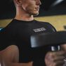 DOMYOS - Medium Weight Training Chest Day T-Shirt, Midnight Indigo DOMYOS - Medium Weight Training Chest Day T-Shirt, Midnight Indigo