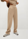 Mango - light beige Pleat straight trousers Mango - light beige Pleat straight trousers