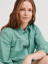 Reserved - Turquoise Shirtdress Reserved - Turquoise Shirtdress