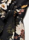 Mango - black Flower print dress Mango - black Flower print dress