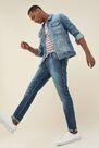Salsa Jeans - Blue Greencast slender slim carrot premium wash jeans Salsa Jeans - Blue Greencast slender slim carrot premium wash jeans