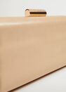 Mango - lt-pastel pink Box clutch with chain Mango - lt-pastel pink Box clutch with chain